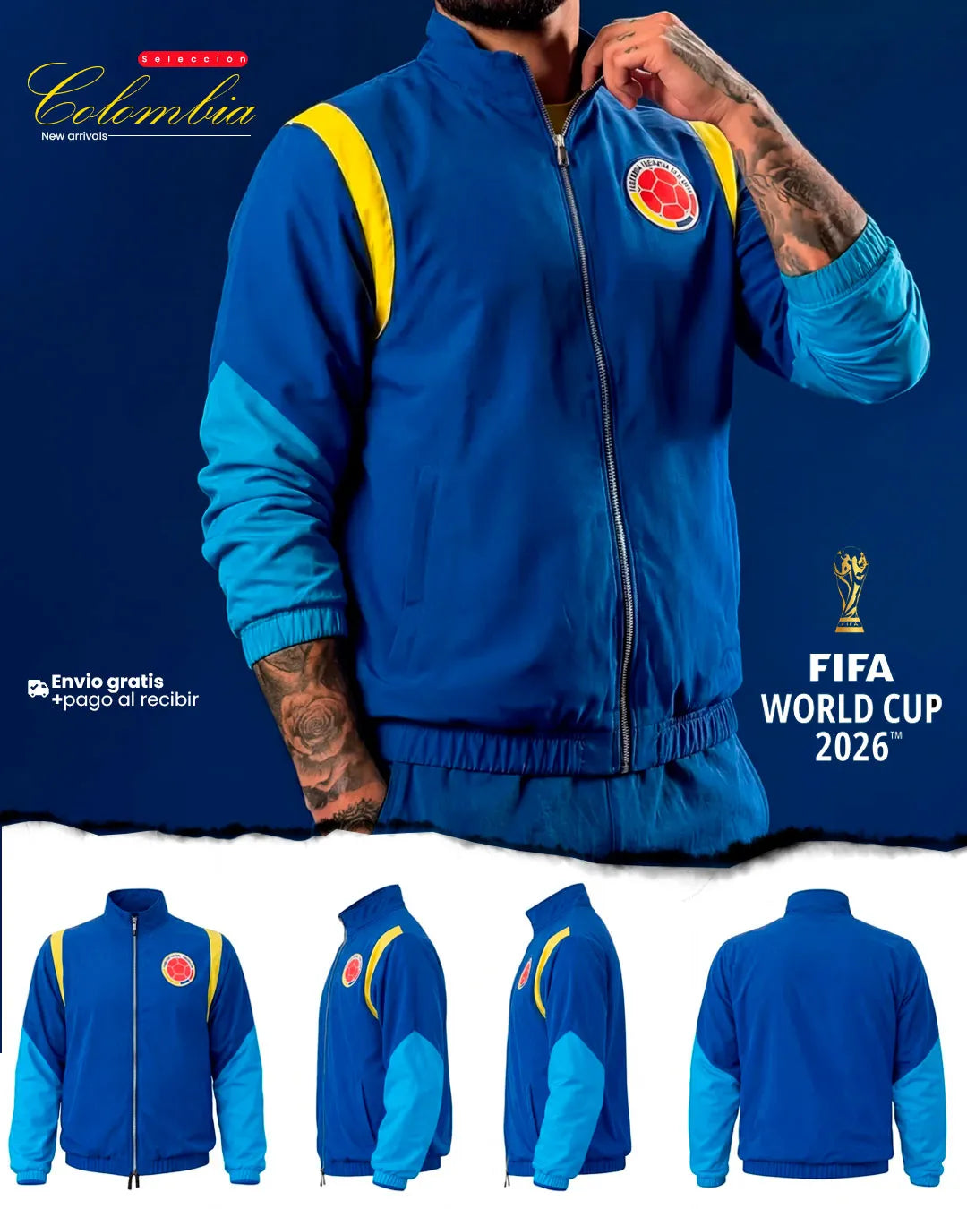 CHAQUETA MUNDIALISTA