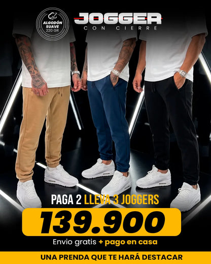 JOGGER CON CIERRE