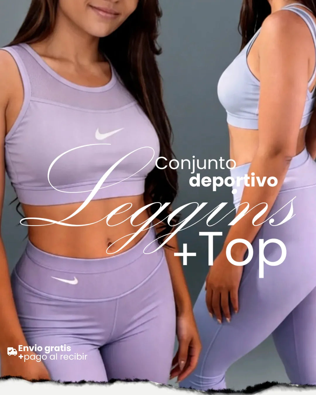 CONJUNTO DEPORTIVO LEGGINS + TOP